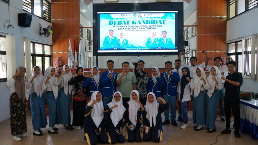 PEMILIHAN KETUA OSIS (PILKAOS) SMK NEGERI 2 LAMONGAN TAHUN 2024