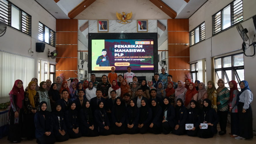 PENARIKAN MAHASISWA PLP UNIVERSITAS NEGERI SURABAYA  DI SMK NEGERI 2 LAMONGAN  TAHUN 2024