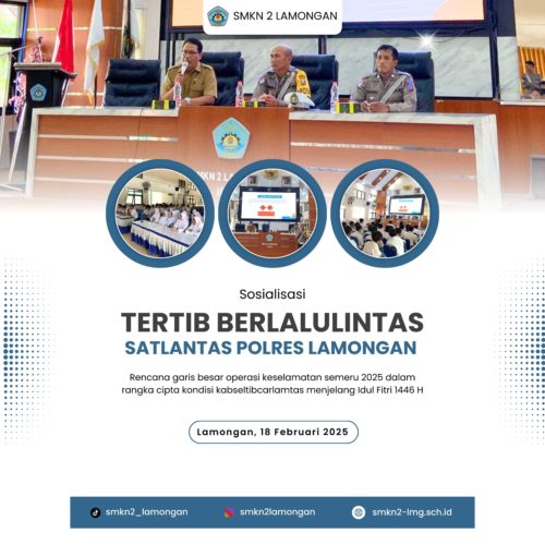 SOSIALISASI TERTIB BERLALU LINTAS SATLANTAS POLRES LAMONGAN