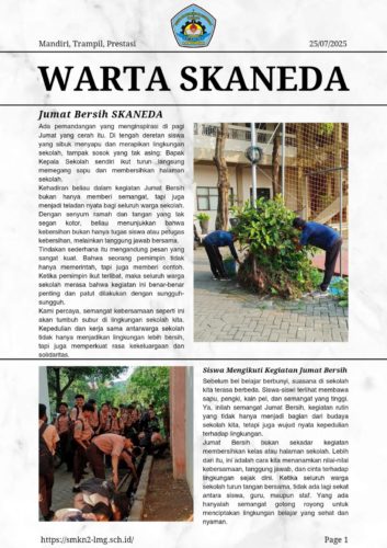 JUM'AT BERSIH SKANEDA